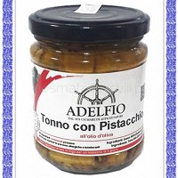 Filety z Tuńczyka z pistacjami w oliwie z oliwek, 200g (ADELFIO)