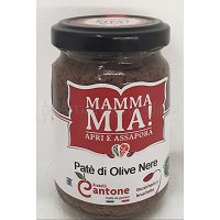 Mamma Mia_Pate z czarnych oliwek, 130g