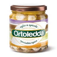 Czosnek z Sycylii Marynowany, 280g  (ORTOLEDDA)