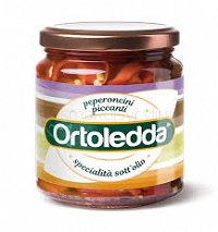 Papryczki Chili Marynowane, 280g  (ORTOLEDDA)