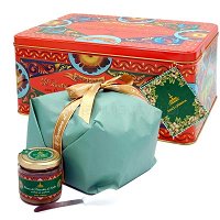 Panettone Al. PISTACCHIO w op. DOLCE&GABBANA, 800g + 200g Krem pistacjowy 