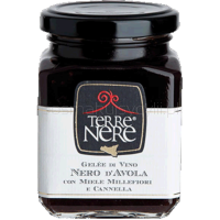 Galaretka z wina Nero d'Avola z dodatkiem miodu i cynamonu, 120g