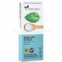 Czekolada z Modica IGP_ z bazylią i solą z Sycylii,_100g