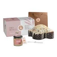 Zestaw ORO BIANCO_ COLOMBA migdałowa z kremem migdałowym (800g + 180g kremu)