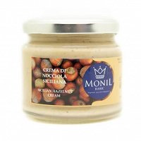 Krem z Orzechów laskowych z Sycylii  (36%) 90g  (MONIL)