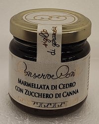 Marmolada z Cytryn CEDRI z Sycylii słodzona cukrem trzcinowym, 90g
