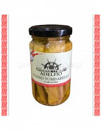 Filety "di TONNO TOMBARELLO" w oliwie z oliwek, 200g (ADELFIO)