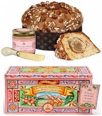 Panettone alle NOCCIOLE con crema Alla MANNA w op. DOLCE&GABBANA, 800g + 200g Krem Alla MANNA