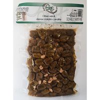 Zielone oliwki BEZ PESTEK w marynacie 250g