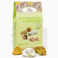 PASTE di MANDORLE_PISTACCHIO, (sycylijskie makaroniki migdałowe) 200g